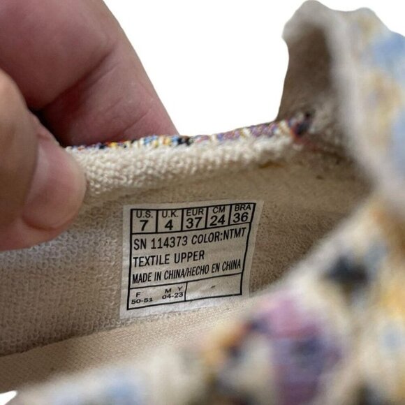 Skechers Women's BOBS Skipper Point Proven Loafer Slip On Aztec Boho Size 7 - Picture 8 of 9